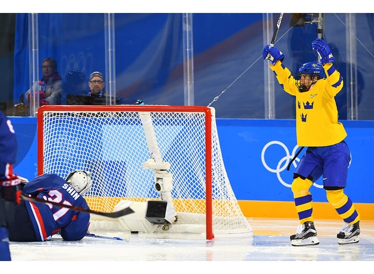 Photo hockey JO : Sude et Suisse qualifies - Jeux olympiques