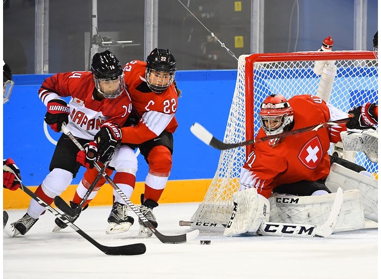 Photo hockey JO : Sude et Suisse qualifies - Jeux olympiques