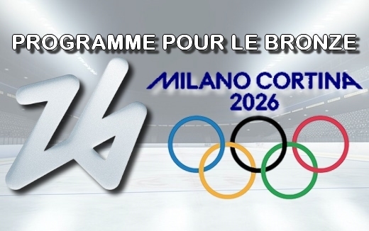 Photo hockey JO 2026 - Programme pour le BRONZE - Jeux olympiques
