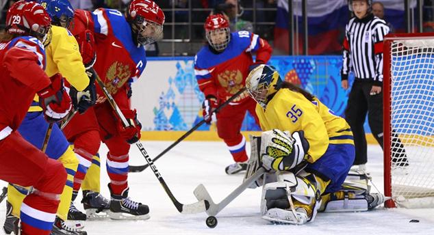Photo hockey JO Fem : La Russie invaincue - Jeux olympiques