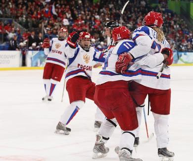 Photo hockey JO Fem : Russes et Suissesses sauvent la face - Jeux olympiques