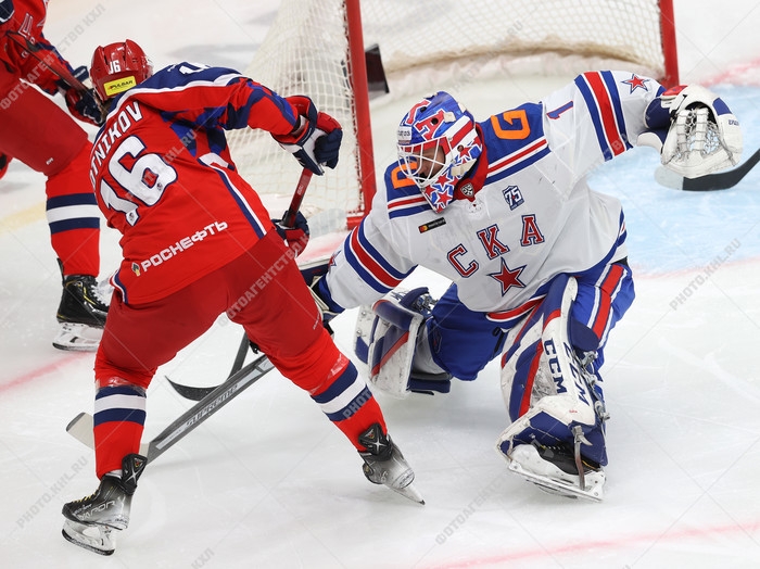 Photo hockey KHL : 500 et blanc - KHL - Kontinental Hockey League