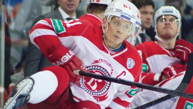Photo hockey KHL : Afinogenov re-signe - KHL - Kontinental Hockey League