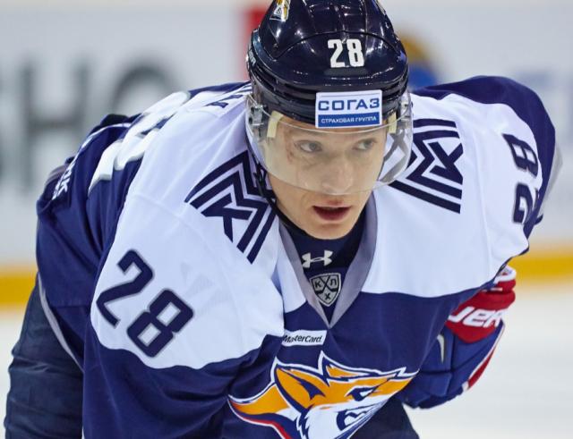 Photo hockey KHL : Aleksandr Syomin prolonge - KHL - Kontinental Hockey League