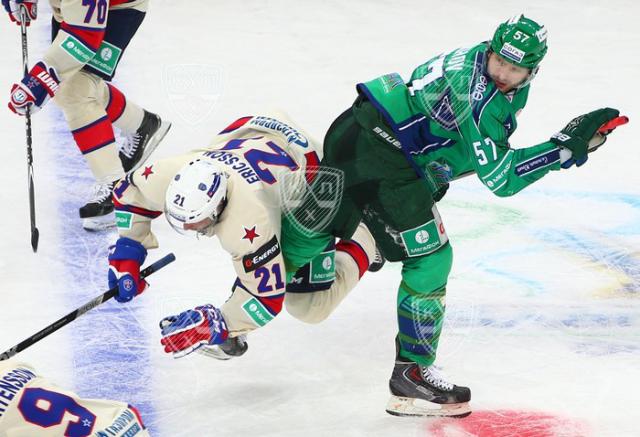 Photo hockey KHL : Amres retrouvailles - KHL - Kontinental Hockey League