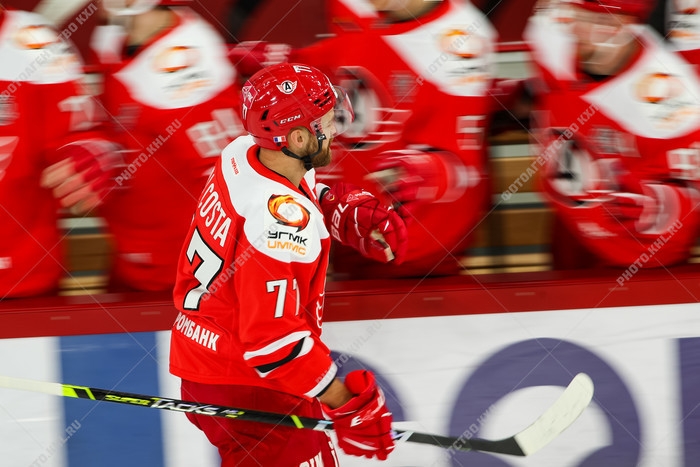 Photo hockey KHL : But mais dfaite pour Da Costa - KHL - Kontinental Hockey League