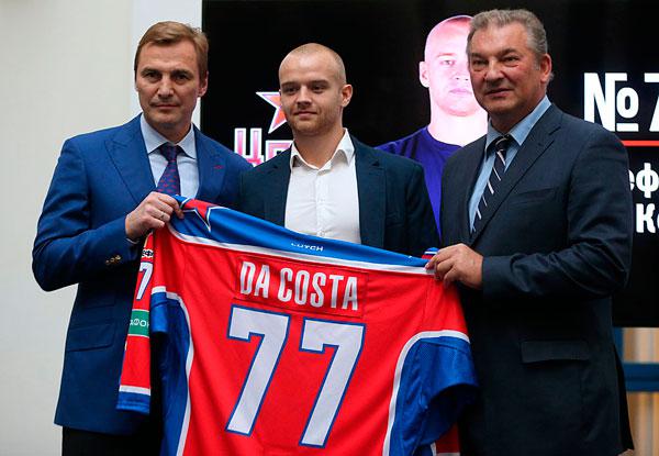 Photo hockey KHL : Da Costa bientt de retour ? - KHL - Kontinental Hockey League
