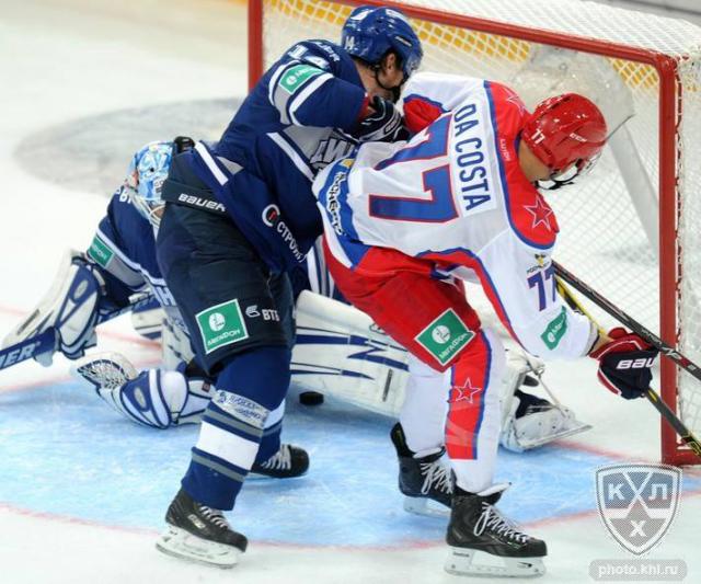 Photo hockey KHL : Da Costa enflamme Moscou - KHL - Kontinental Hockey League