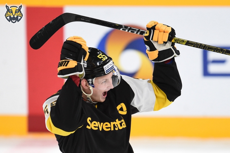 Photo hockey KHL : Dans l