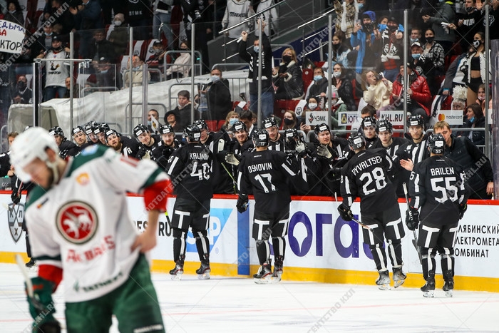 Photo hockey KHL : Il court, il court, le Leopard - KHL - Kontinental Hockey League