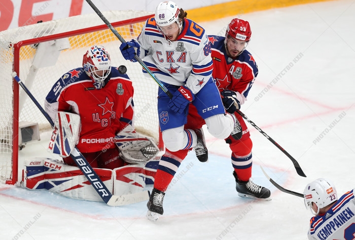Photo hockey KHL : Infranchissable - KHL - Kontinental Hockey League