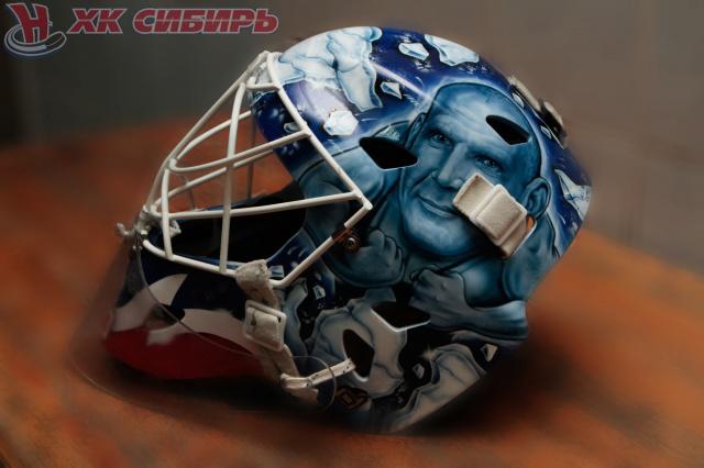 Photo hockey KHL : Le casque de Liv - KHL - Kontinental Hockey League