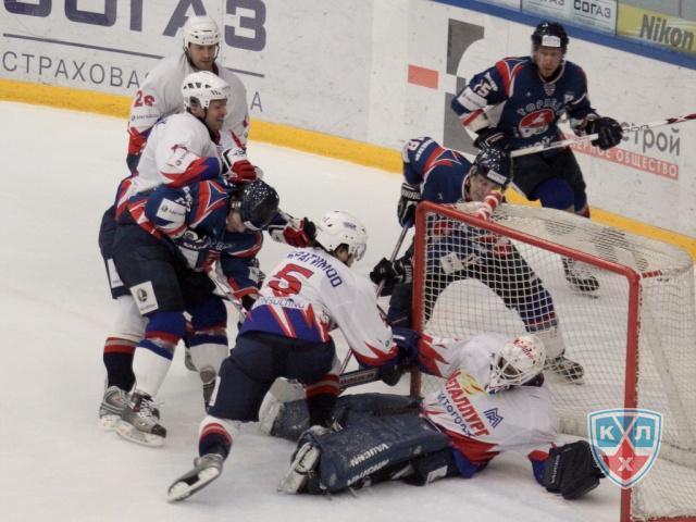 Photo hockey KHL : Le champion en titre limin ! - KHL - Kontinental Hockey League