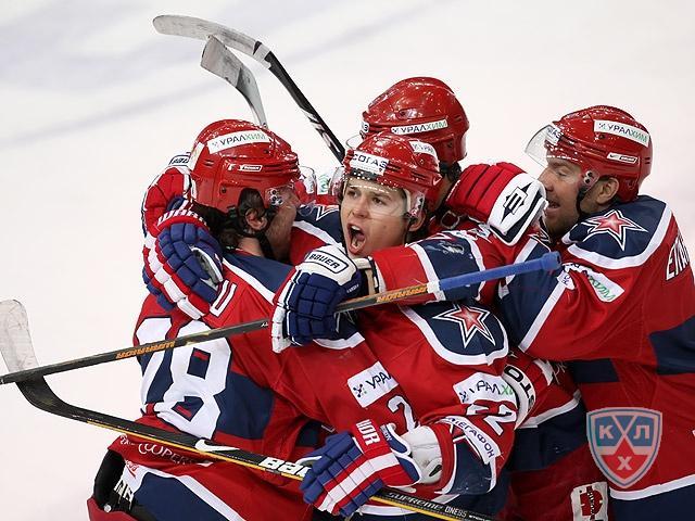 Photo hockey KHL : Le CSKA en quarts - KHL - Kontinental Hockey League