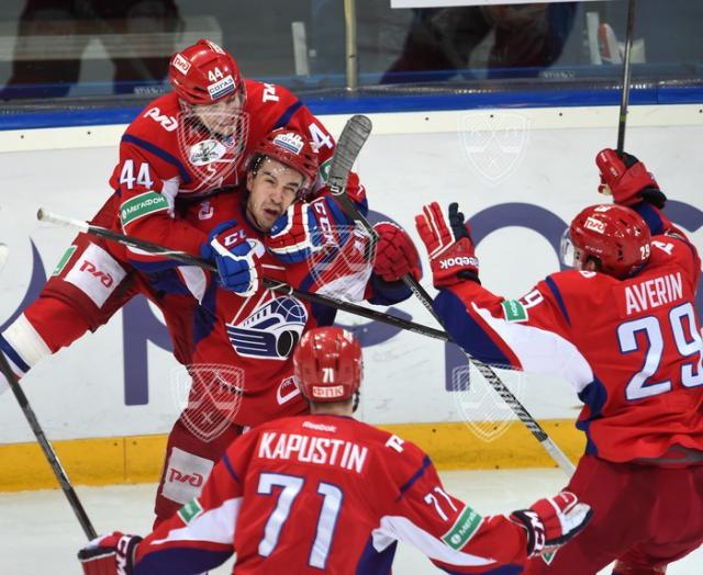 Photo hockey KHL : Le CSKA y est presque - KHL - Kontinental Hockey League