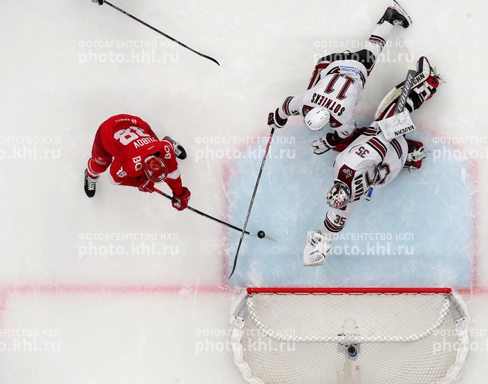 Photo hockey KHL : Le dragon terrasse le chevalier - KHL - Kontinental Hockey League