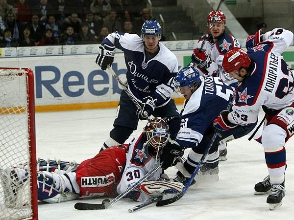 Photo hockey KHL : Le Dynamo passe, Kazan tombe - KHL - Kontinental Hockey League
