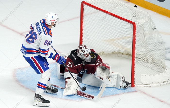 Photo hockey KHL : Le leader  la peine - KHL - Kontinental Hockey League
