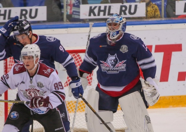 Photo hockey KHL : Le Loup en chasse - KHL - Kontinental Hockey League