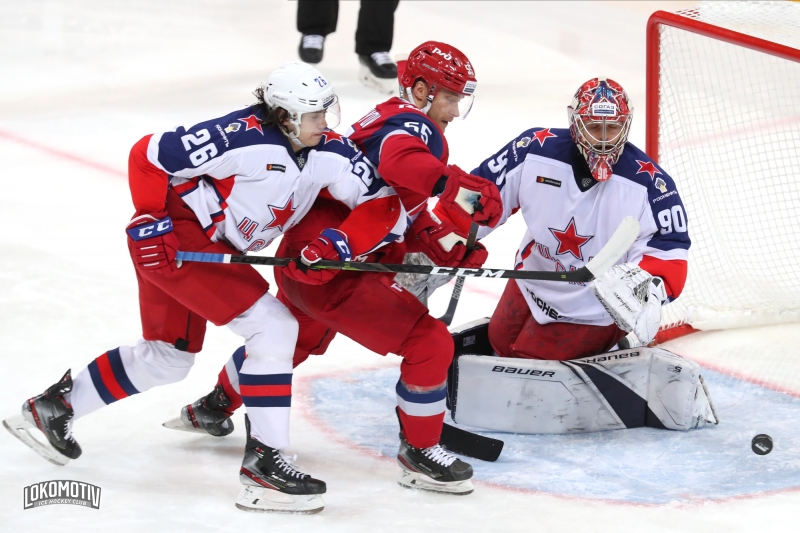 Photo hockey KHL : Le loup hurle - KHL - Kontinental Hockey League
