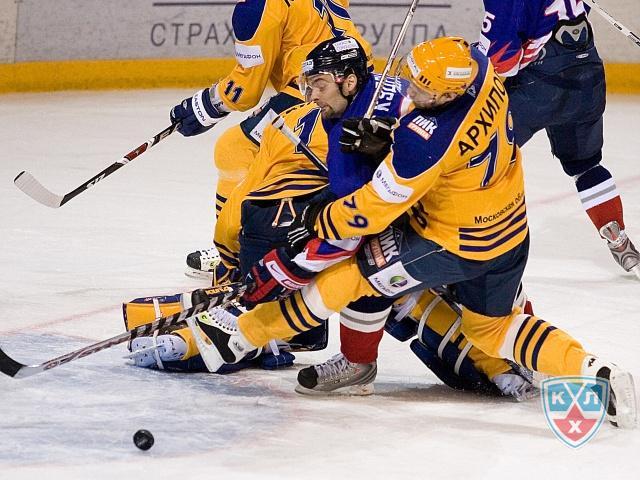 Photo hockey KHL : Le Metallurg qualifi - KHL - Kontinental Hockey League