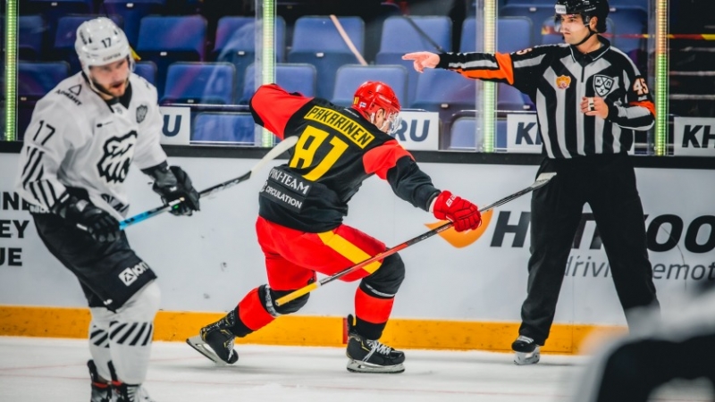 Photo hockey KHL : Le peuple uni ne peut tre vaincu - KHL - Kontinental Hockey League