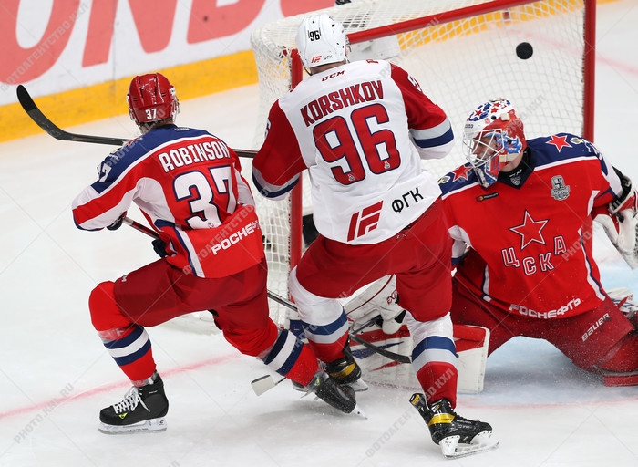 Photo hockey KHL : Le train est  l