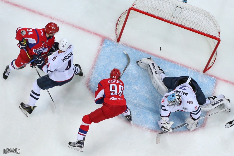 Photo hockey KHL : Le train quitte le quai - KHL - Kontinental Hockey League