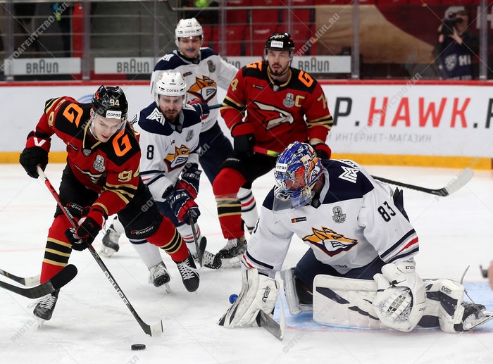 Photo hockey KHL : Les visiteurs brillent - KHL - Kontinental Hockey League