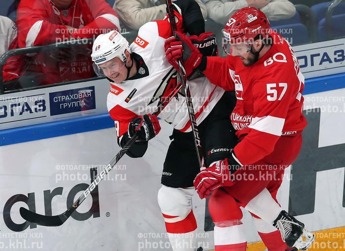 Photo hockey KHL : Plus de peur que de mal - KHL - Kontinental Hockey League