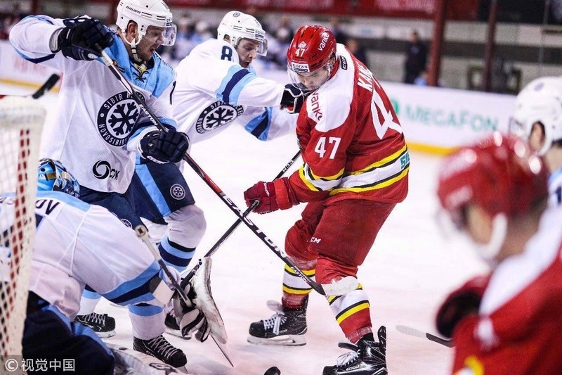 Photo hockey KHL : Sueurs froides  - KHL - Kontinental Hockey League