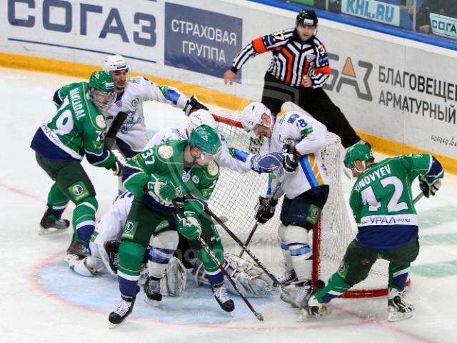 Photo hockey KHL : Sur un air de fte - KHL - Kontinental Hockey League