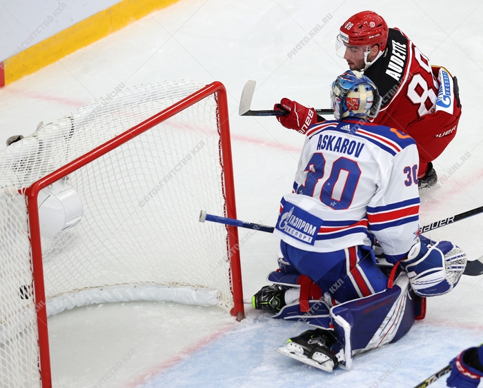 Photo hockey KHL : Un match complètement fou - KHL - Kontinental Hockey League