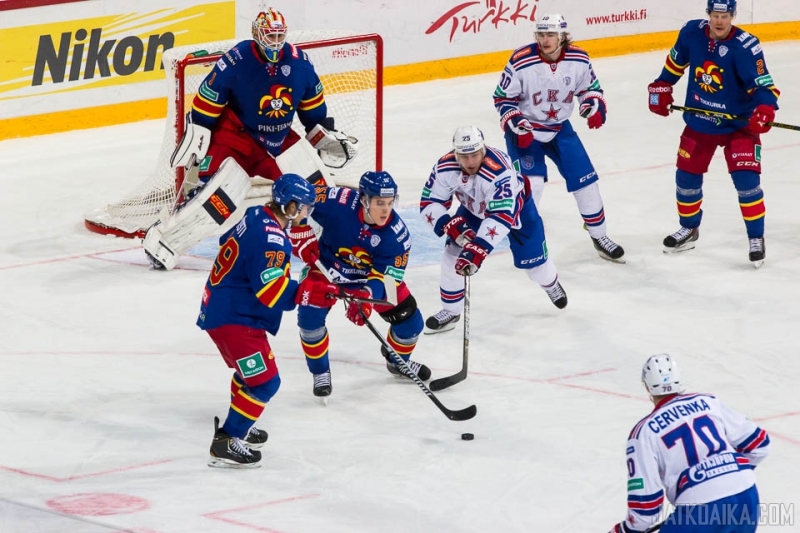 Photo hockey KHL : Un match en extrieur - KHL - Kontinental Hockey League