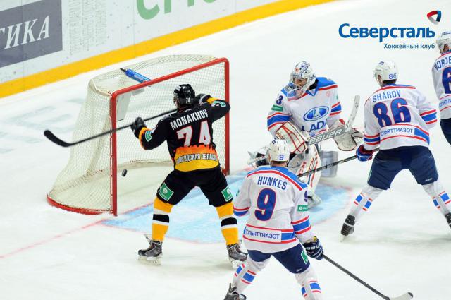 Photo hockey KHL : Un moral d
