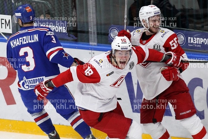 Photo hockey KHL : Victoire proltarienne - KHL - Kontinental Hockey League