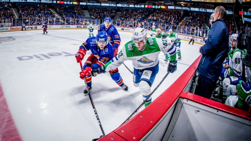 Photo hockey KHL : Victoire sur le fil - KHL - Kontinental Hockey League