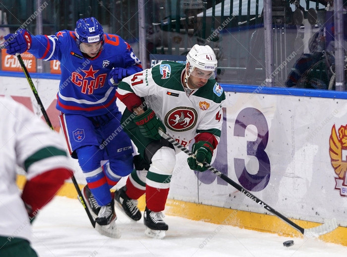 Photo hockey KHL : Victoires des visiteurs - KHL - Kontinental Hockey League