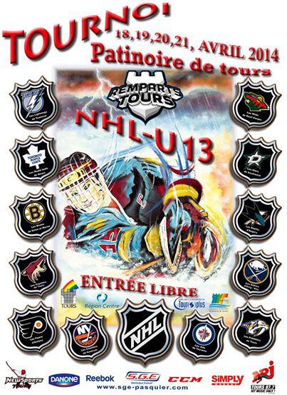 Photo hockey La NHL U13 dbarque  Tours - Hockey Mineur