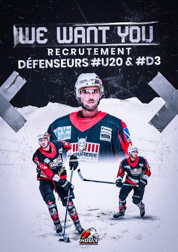 Photo hockey La Roche dfenseurs U20 / D3 - Division 3 : La Roche-sur-Yon (Les Aigles)