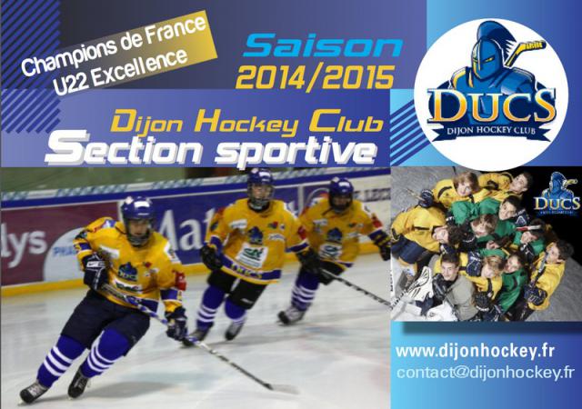 Photo hockey La section sportive du Dijon recrute - Hockey Mineur : Dijon  (Les Ducs)