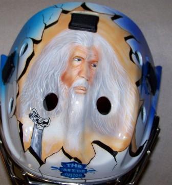 Photo hockey Le Havre : Le masque de C. Haest - Division 3 : Le Havre (HAC)