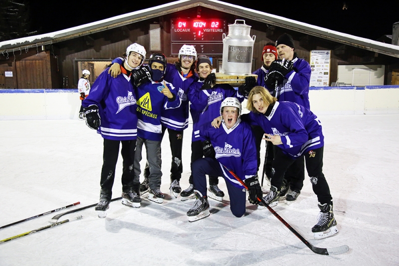 Photo hockey Le HC 74 dispute son Winter Classic - Hockey Mineur