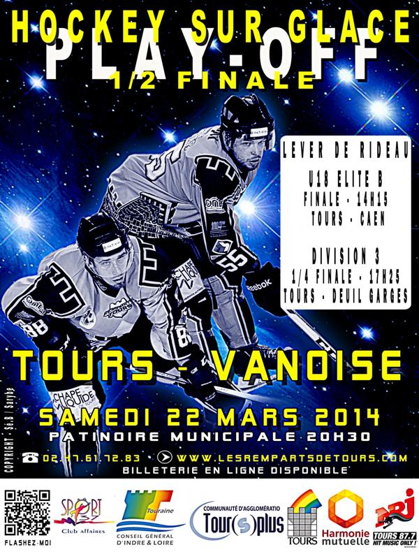 Photo hockey Le hockey en fte  Tours - Division 2 : Tours  (Les Remparts)