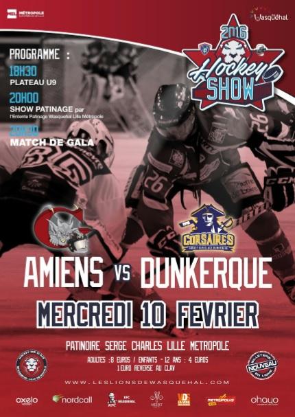 Photo hockey Le hockey show  wasquehal - Division 2