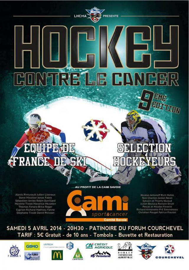 Photo hockey Le ski et le hockey contre le cancer - Hockey en France
