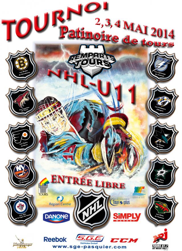 Photo hockey Le tournoi NHL U11  Tours - Hockey Mineur