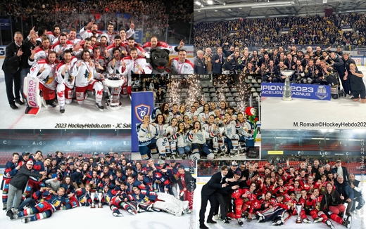 Photo hockey Les champions 2023 - Hockey en France