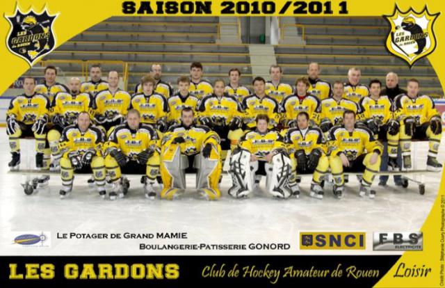Photo hockey Les Gardons de Rouen - Hockey en France