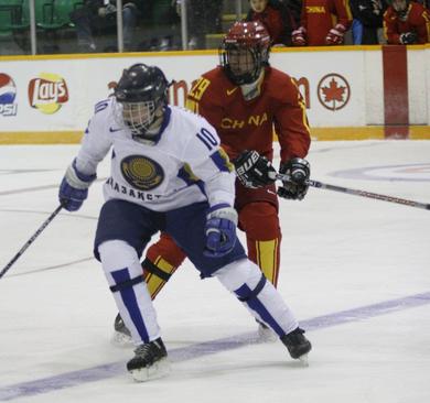 Photo hockey Les Kazakhes reines de l Photo hockey Les Kazakhes reines de l
